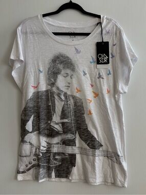 M NEW Chaser Bob Dylan Bird T-shirt